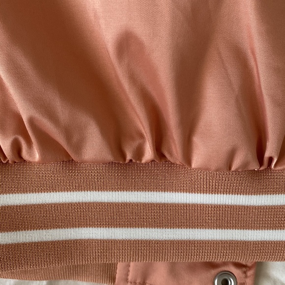 Obey Pink Varsity Jacket, Size XS - Picture 5 of 7